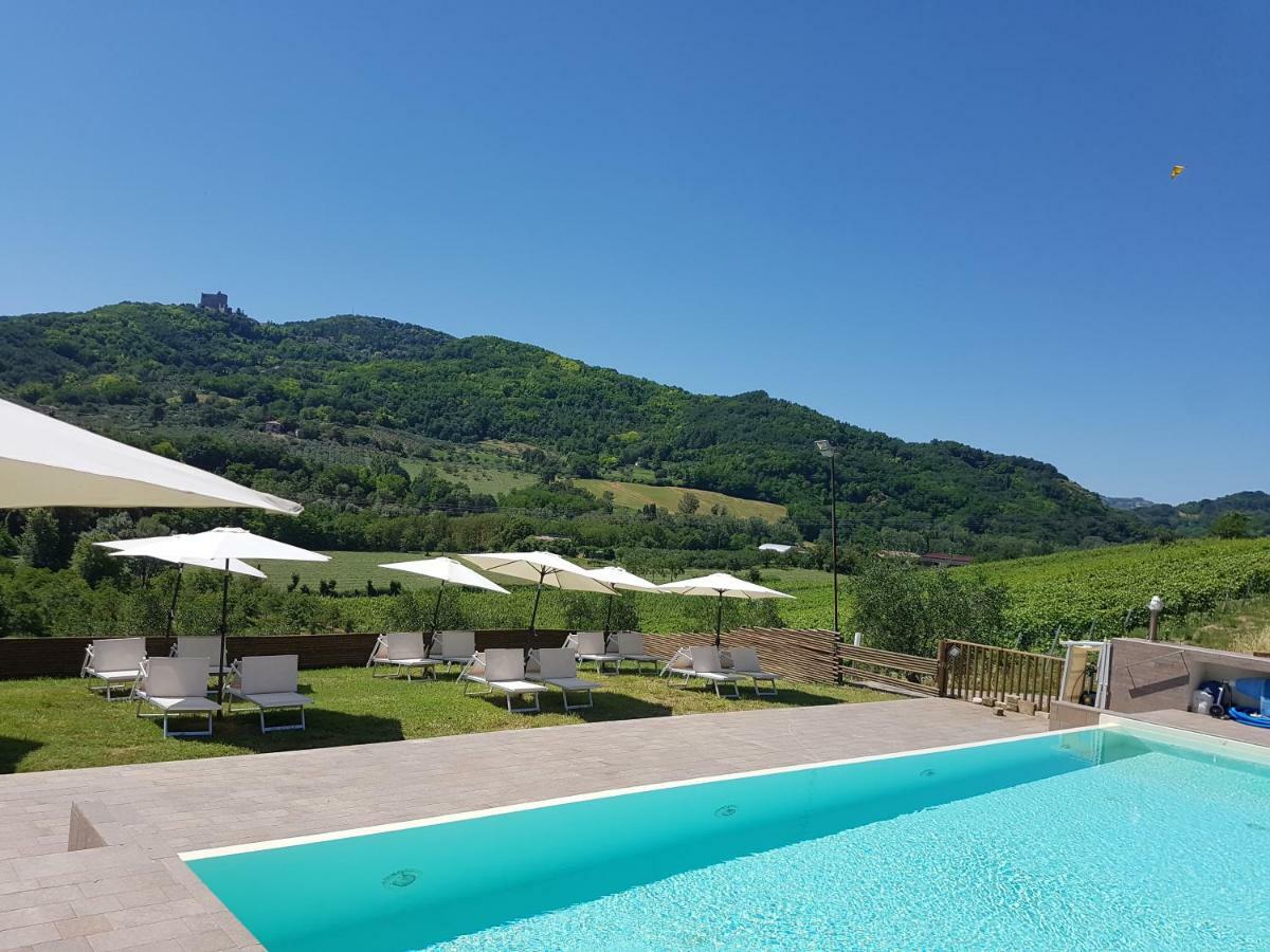 Il Vecchio Gelso - Agriturismo Rimini Montefiore Conca Villa ภายนอก รูปภาพ